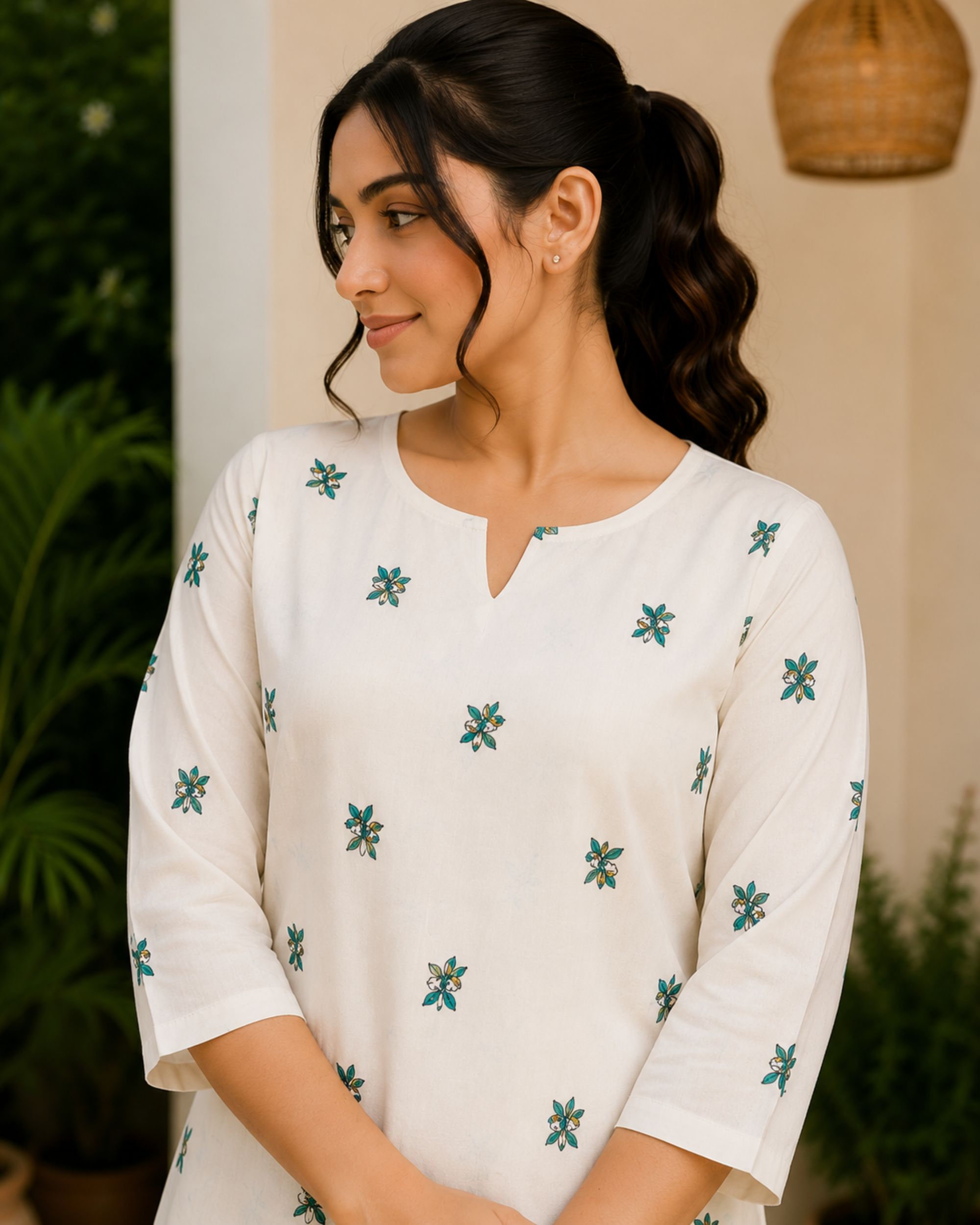 Embroidered Kurta Set